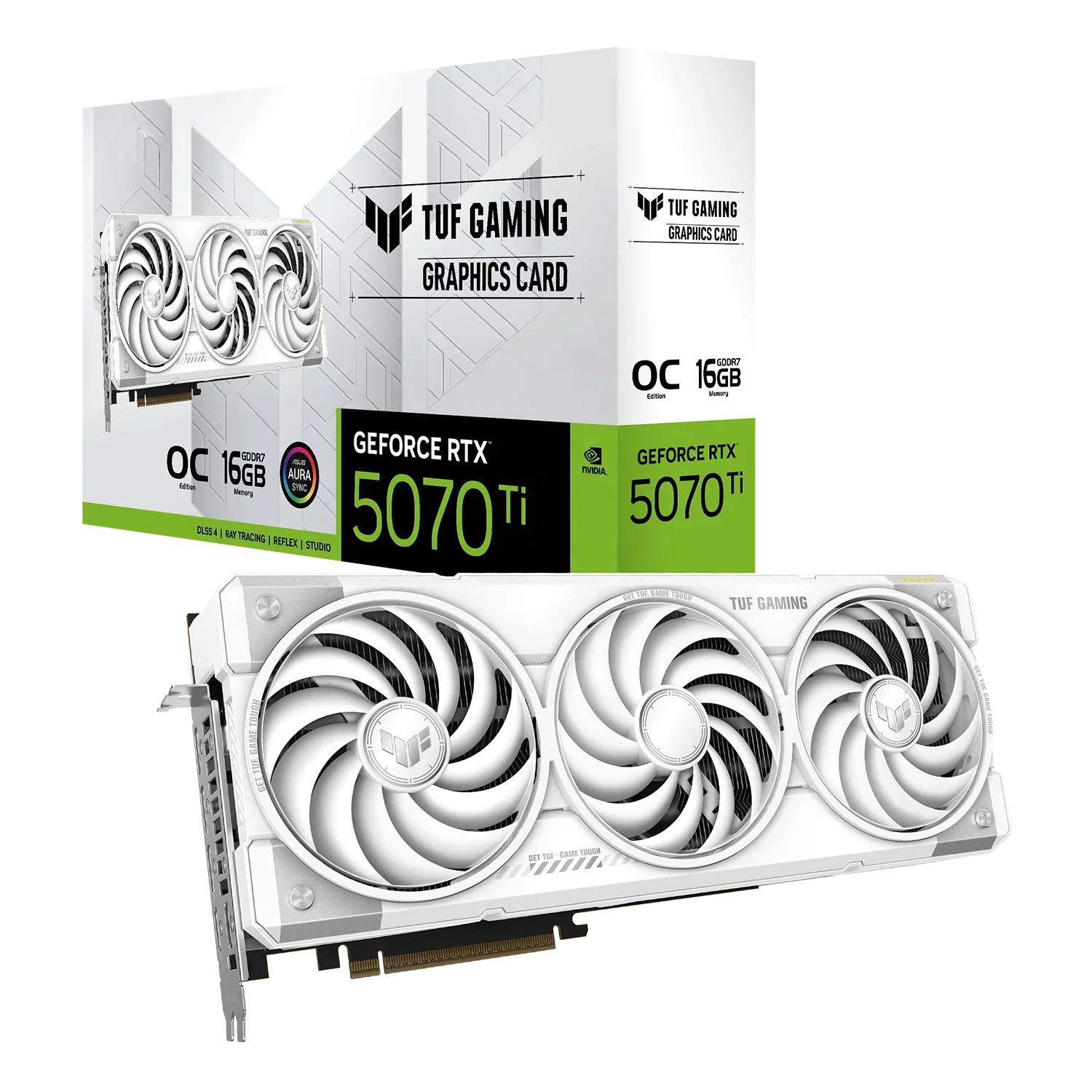 Triple Fan Gaming Graphics Card 16Gb - Nouvelle carte graphique TUF Gaming GeForce
